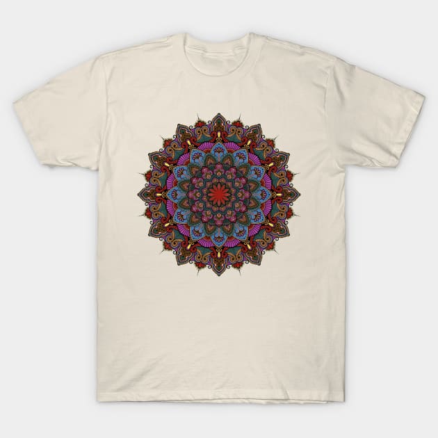 Vintage Mandala T-Shirt by Shine Design Blossom